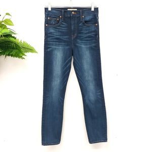 Madewell Rivet & Thread 11in High Rise Skinny Jeans Size 26